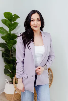 { DEX } Lavender Blazer*