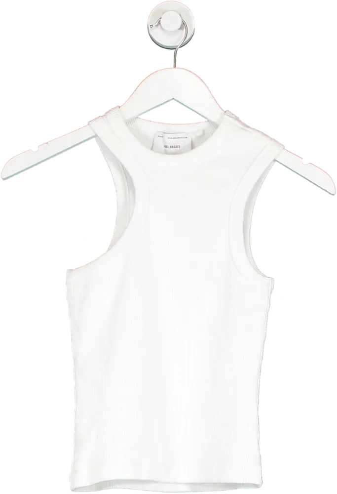 AXEL ARIGATO White Scoop Tank Top UK S