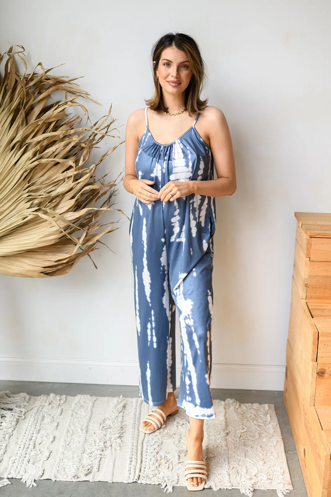 beach vacation jumpsuit