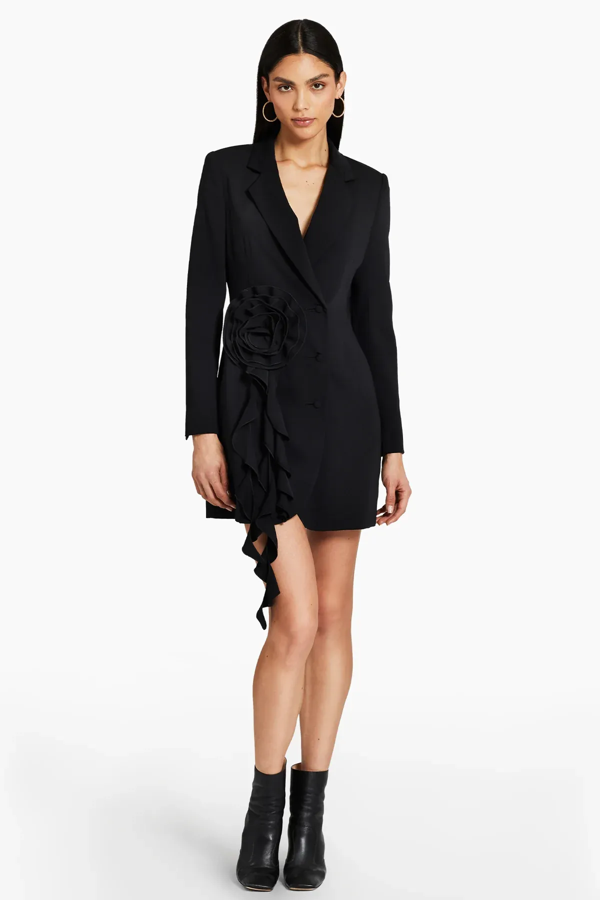 Black Parnell Blazer Dress