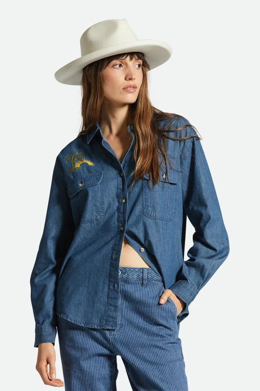 Bowery Boyfriend Overshirt - Indigo Rinse