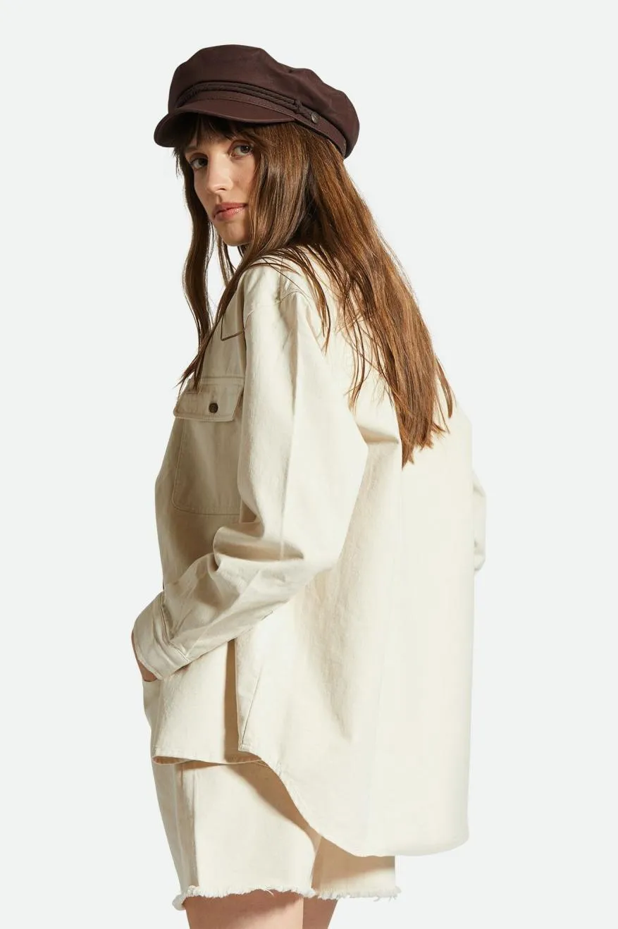 Bowery Boyfriend Overshirt - Natural