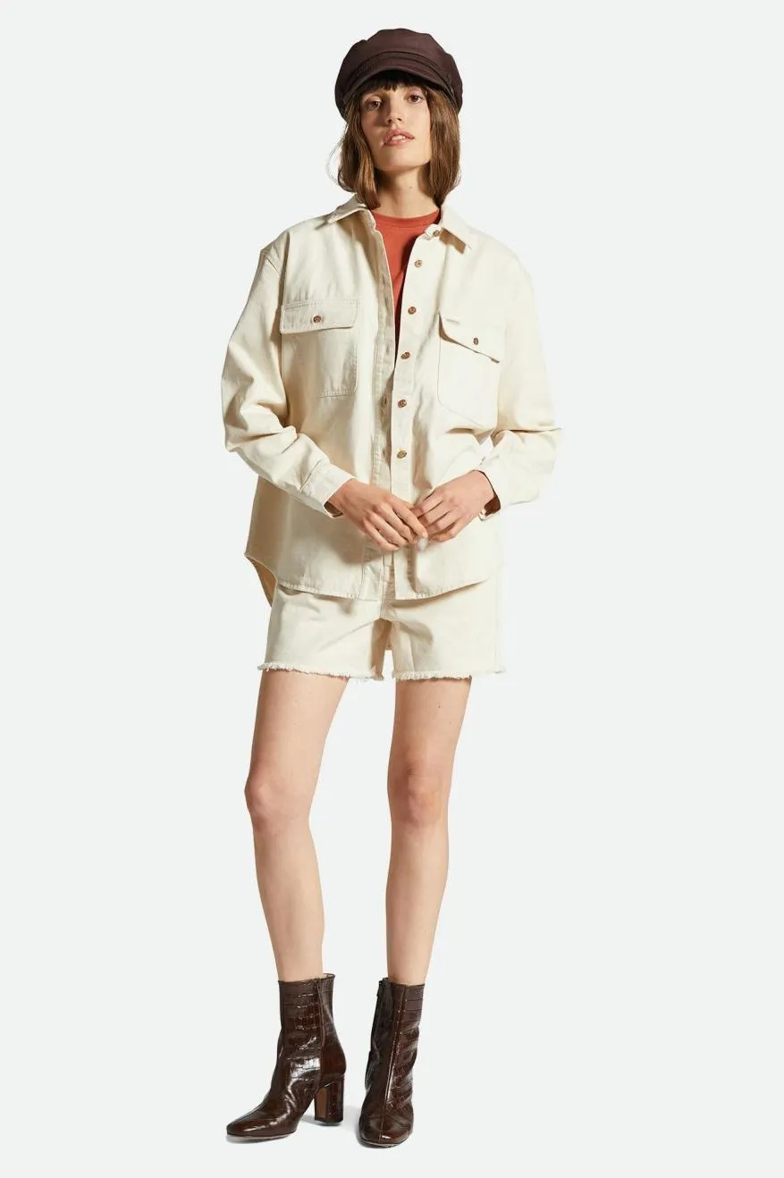 Bowery Boyfriend Overshirt - Natural