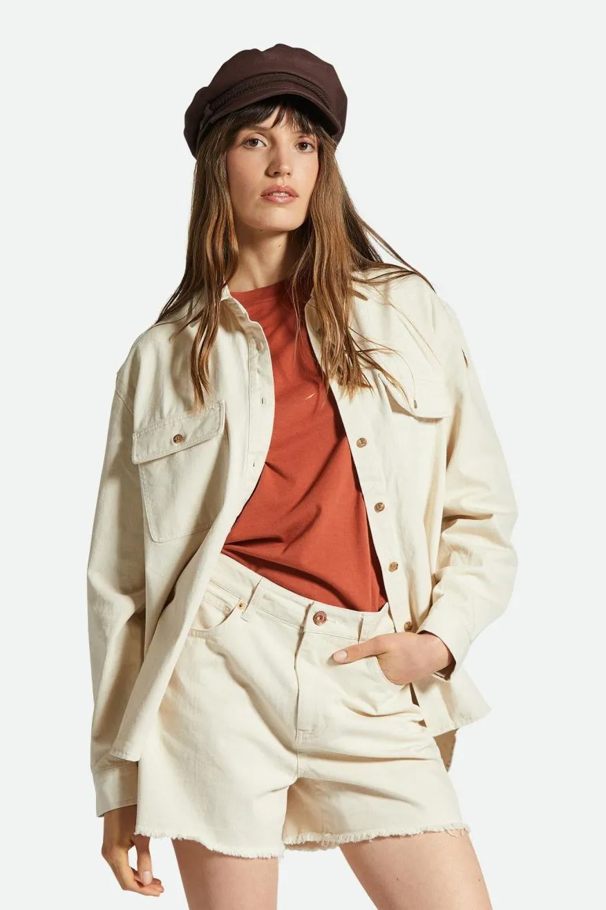 Bowery Boyfriend Overshirt - Natural