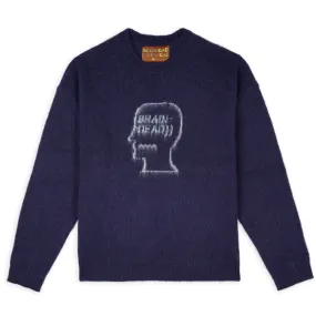 Brain Dead Logohead Pile Sweater