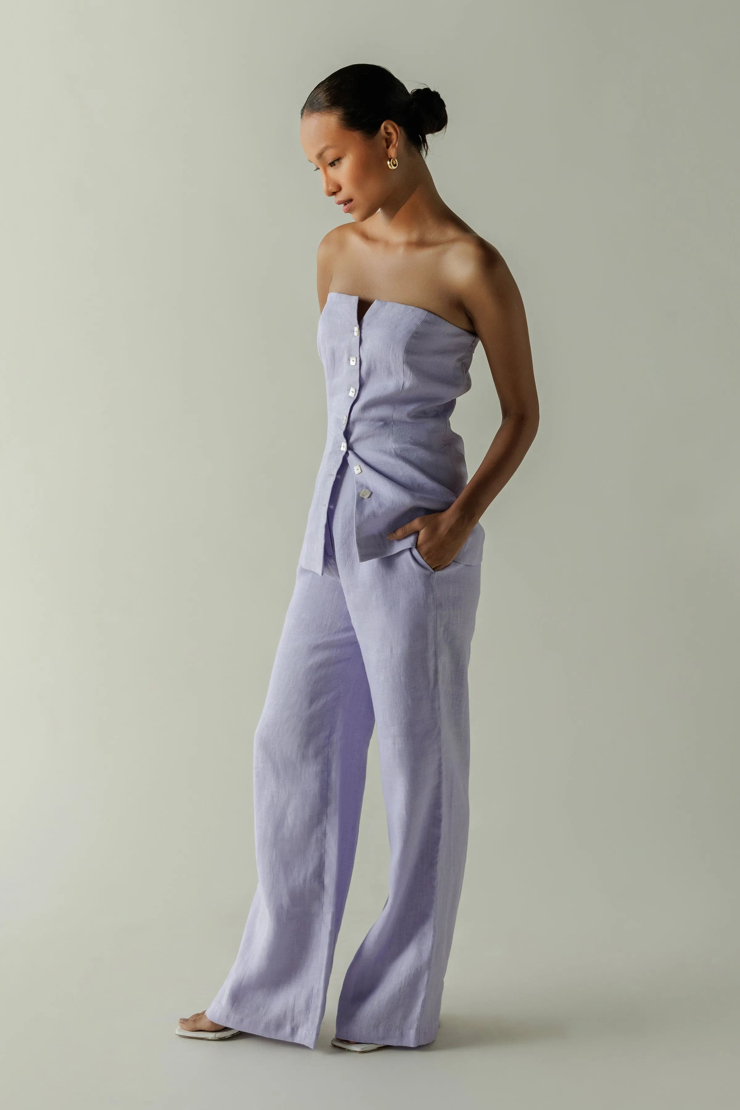 Costa Pant - Lilac