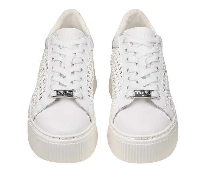 Cult Perry 4237 white leather women's sneakers shoe