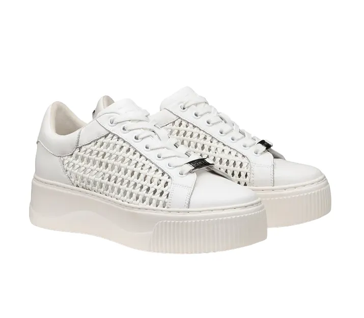 Cult Perry 4237 white leather women's sneakers shoe