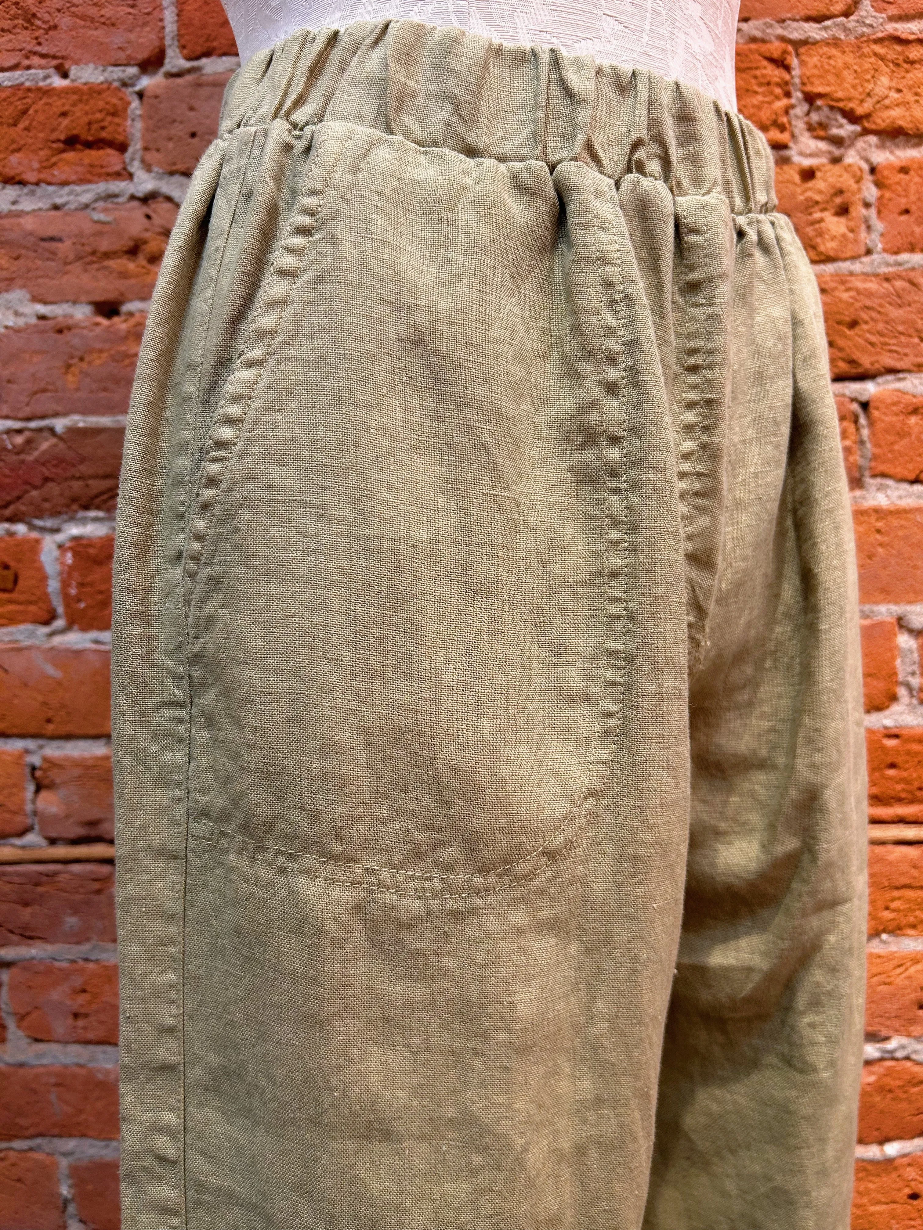 Cut Loose pant, long linen