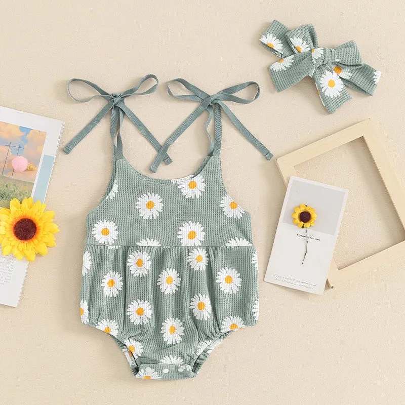 DAISY Waffle Knit Romper