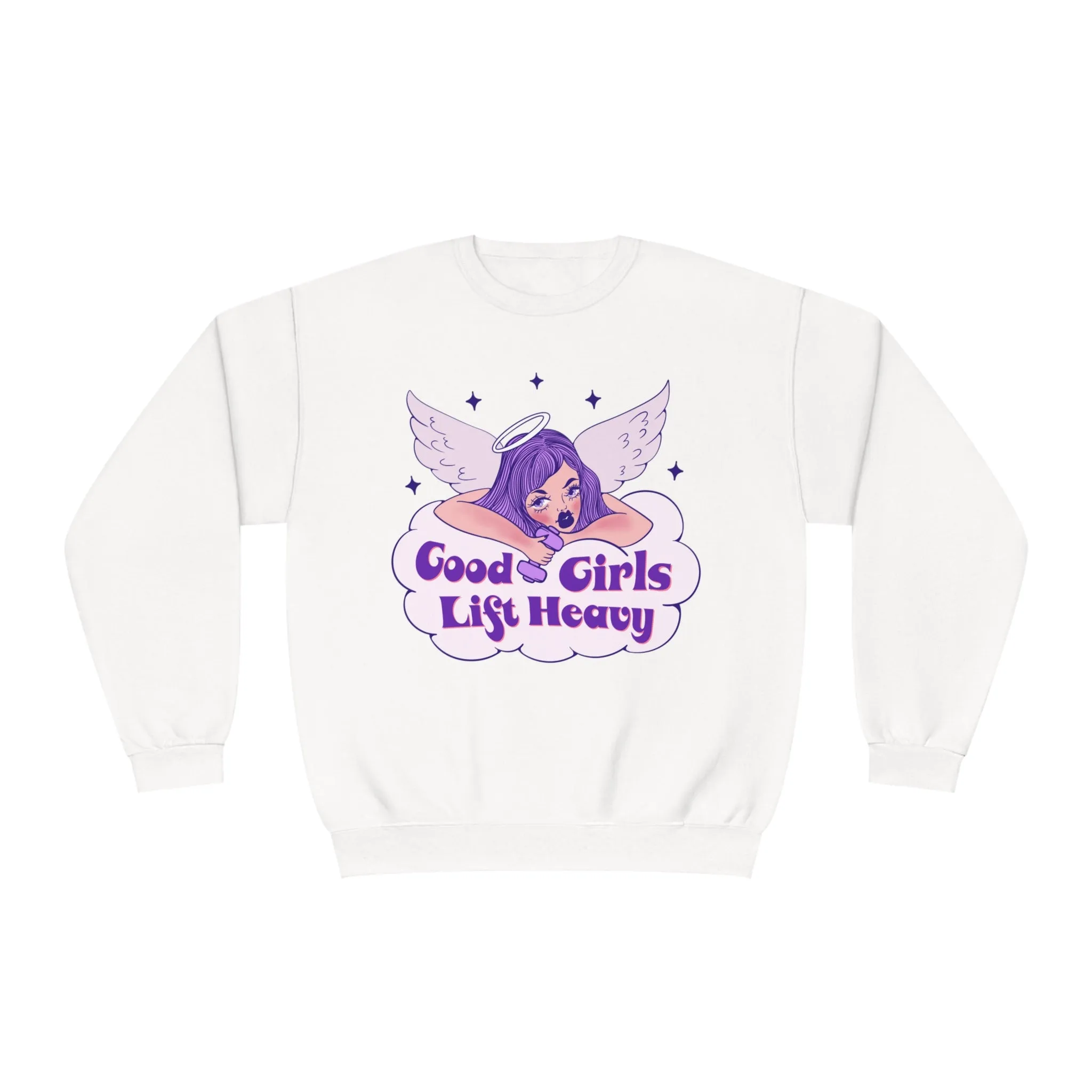 GOOD GIRLS LIFT HEAVY- CREWNECK