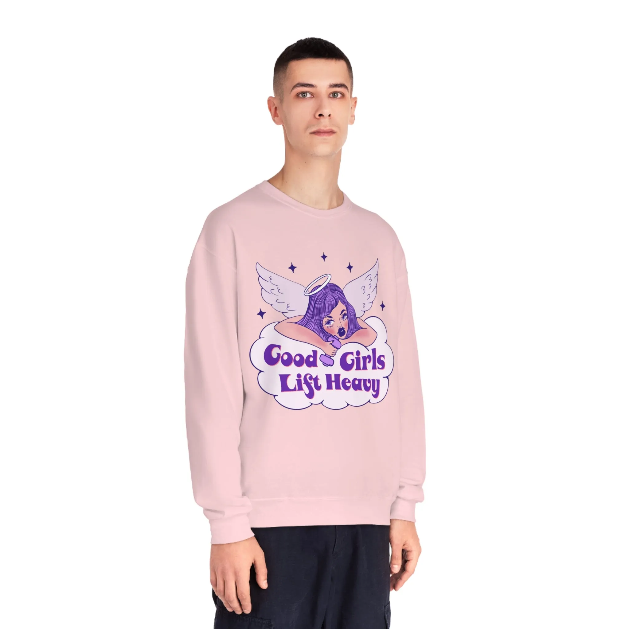 GOOD GIRLS LIFT HEAVY- CREWNECK