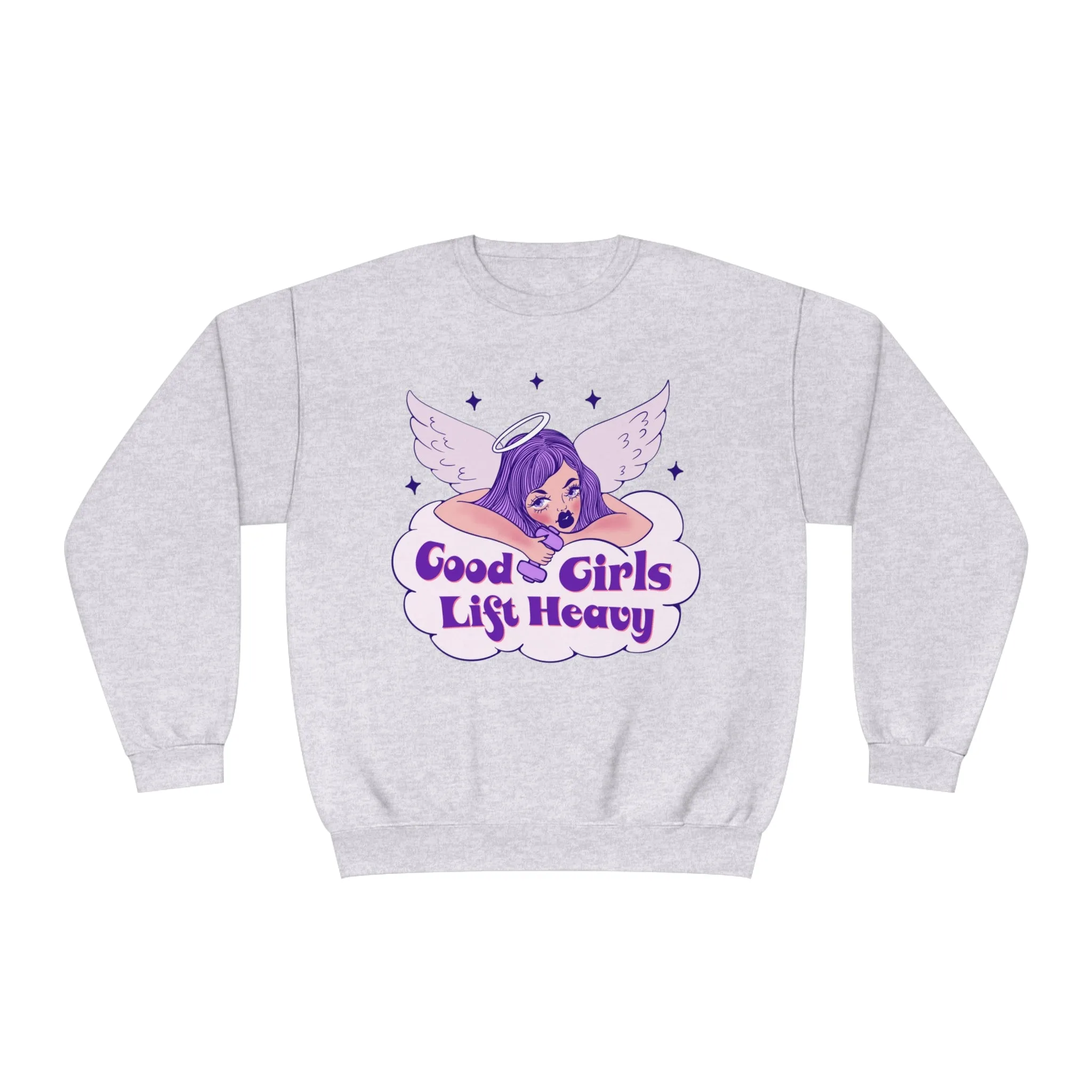 GOOD GIRLS LIFT HEAVY- CREWNECK