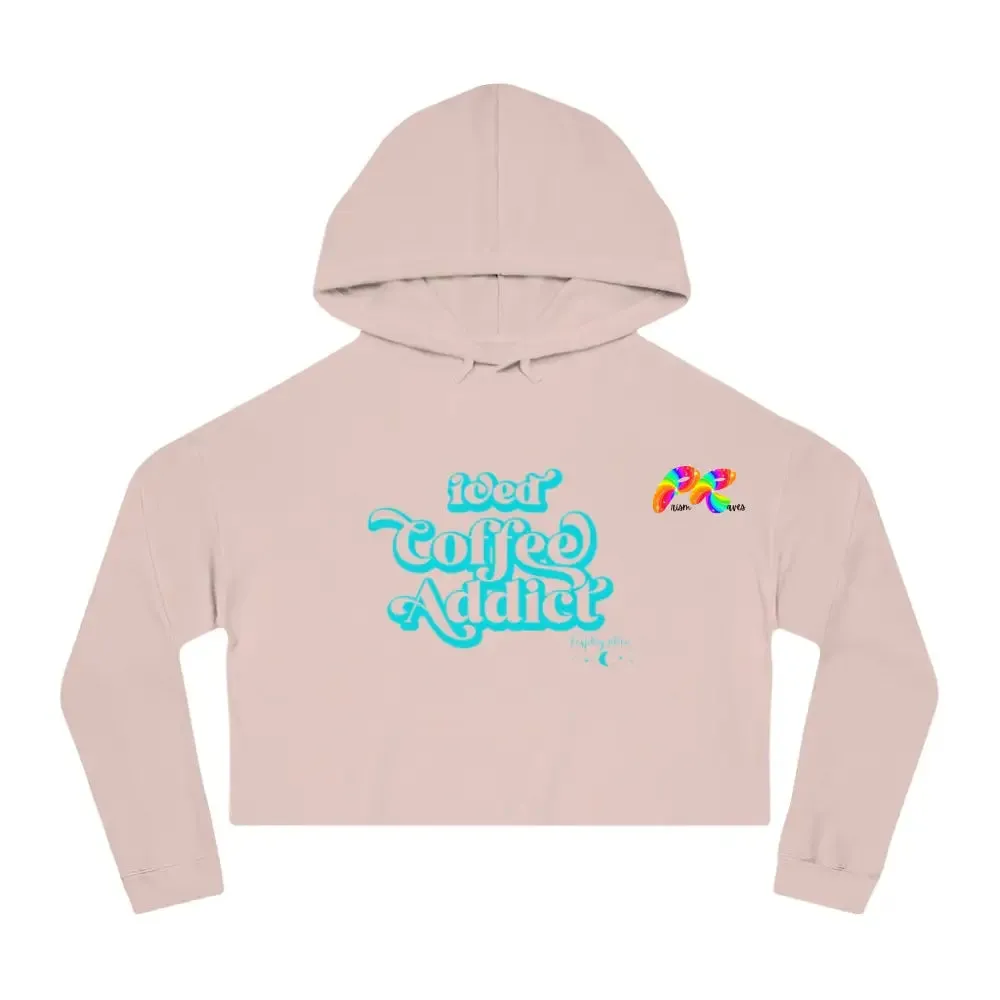 Iced Coffee Addict Women’s Cropped Hoodie