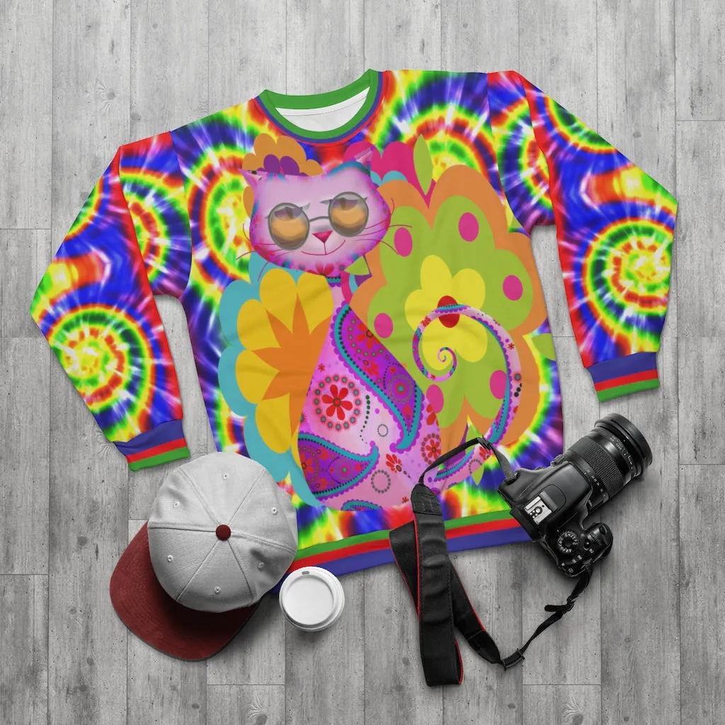 Janis (Cat's Meow) Unisex Pullover Sweater