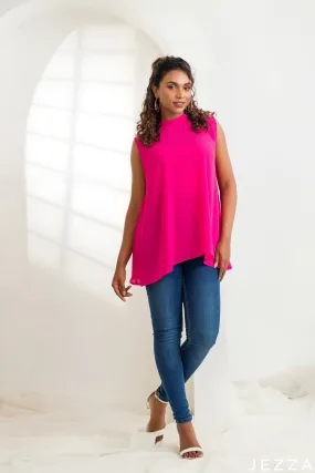 JEZZA Magenta Colour Women's Casual Top 44011