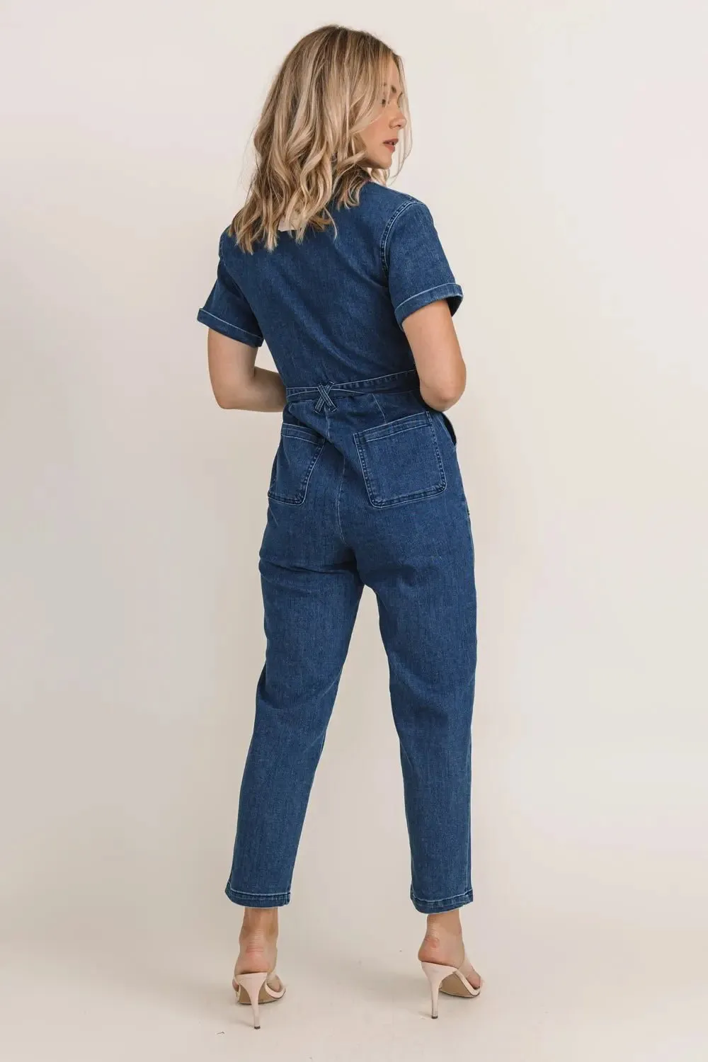 Jumpsuit Joyride Blue Denim Jumpsuit