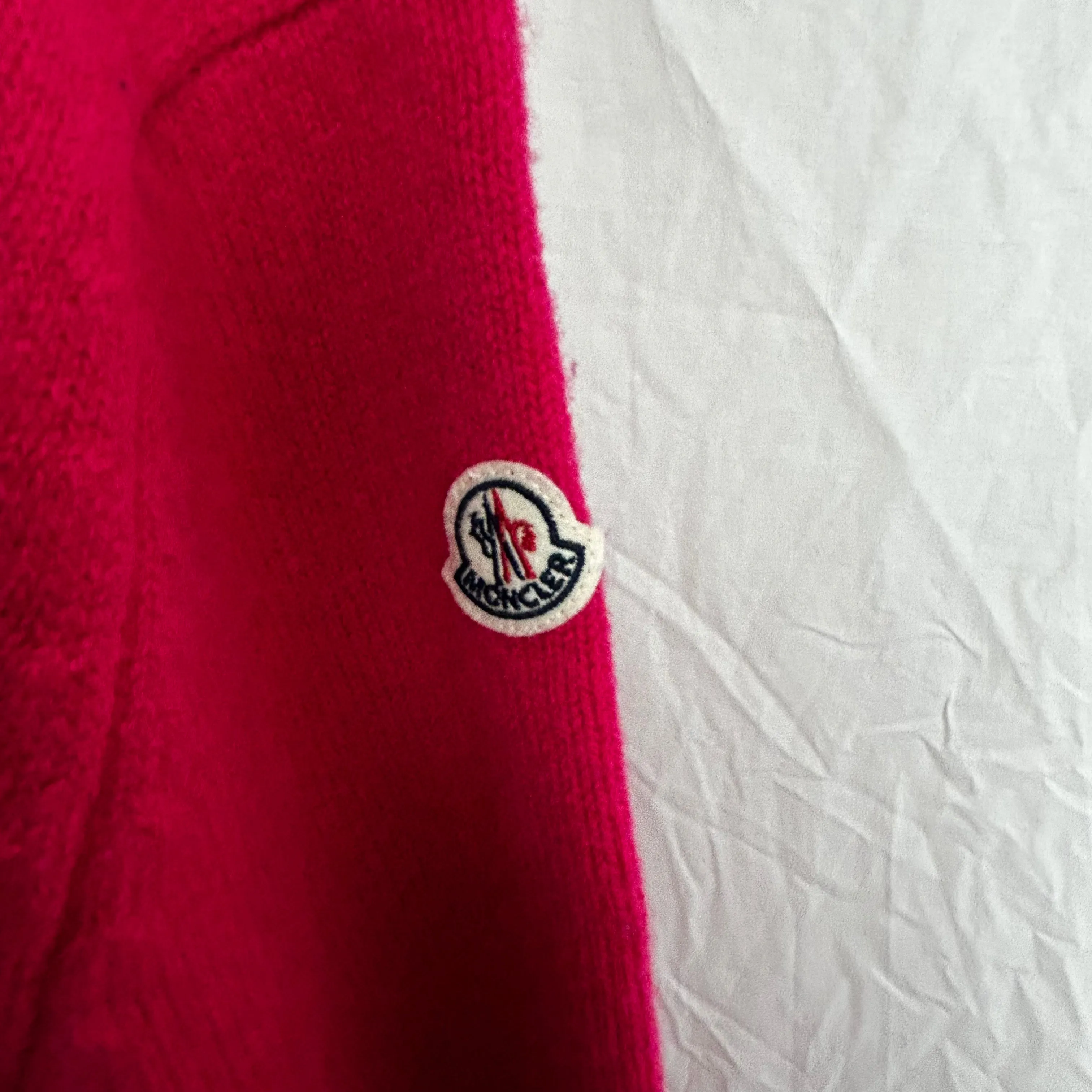 Moncler Flamingo GSTAAD Wool & Cashmere Girocollo Sweater M