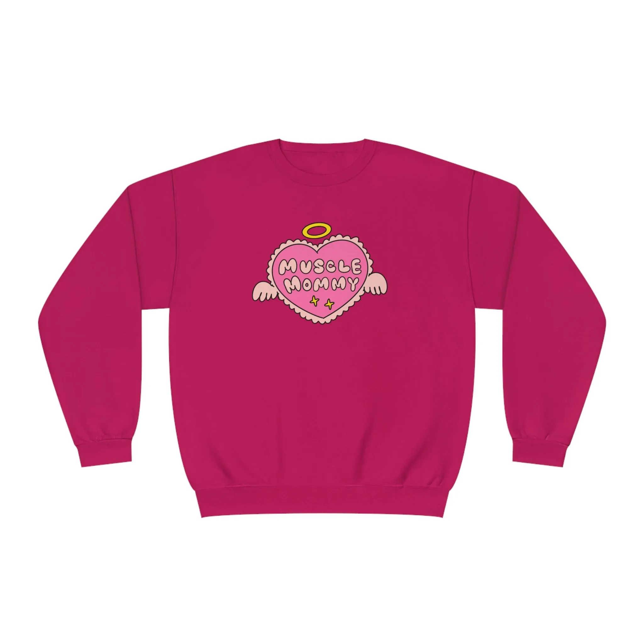 MUSCLE MOMMY (ANGEL)- CREWNECK