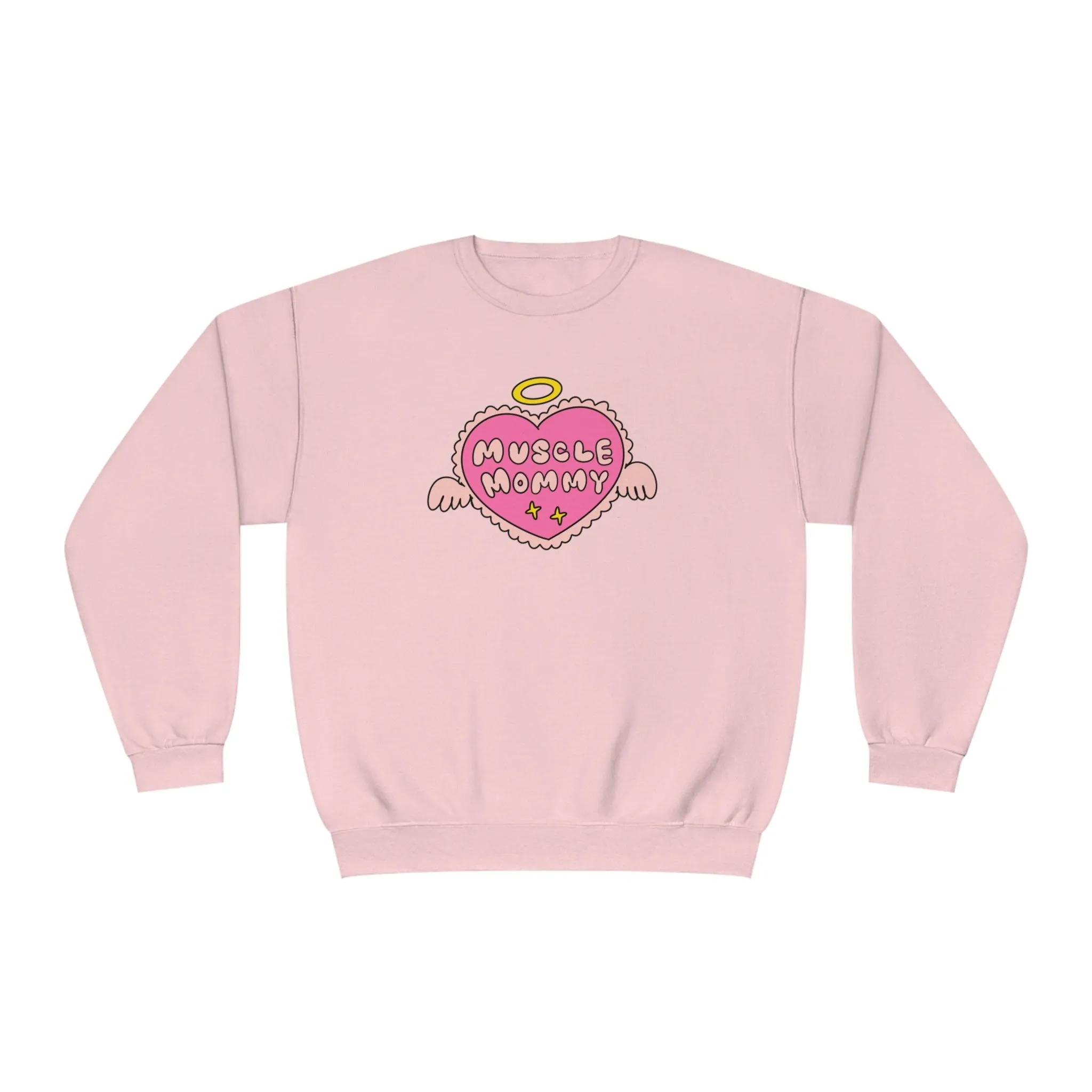 MUSCLE MOMMY (ANGEL)- CREWNECK