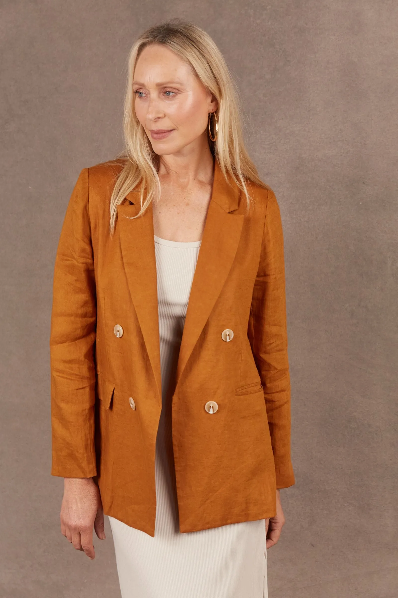 Nama Blazer (Ochre)