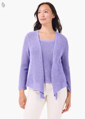 Nic   Zoe cardigan, mesh 4-way solid