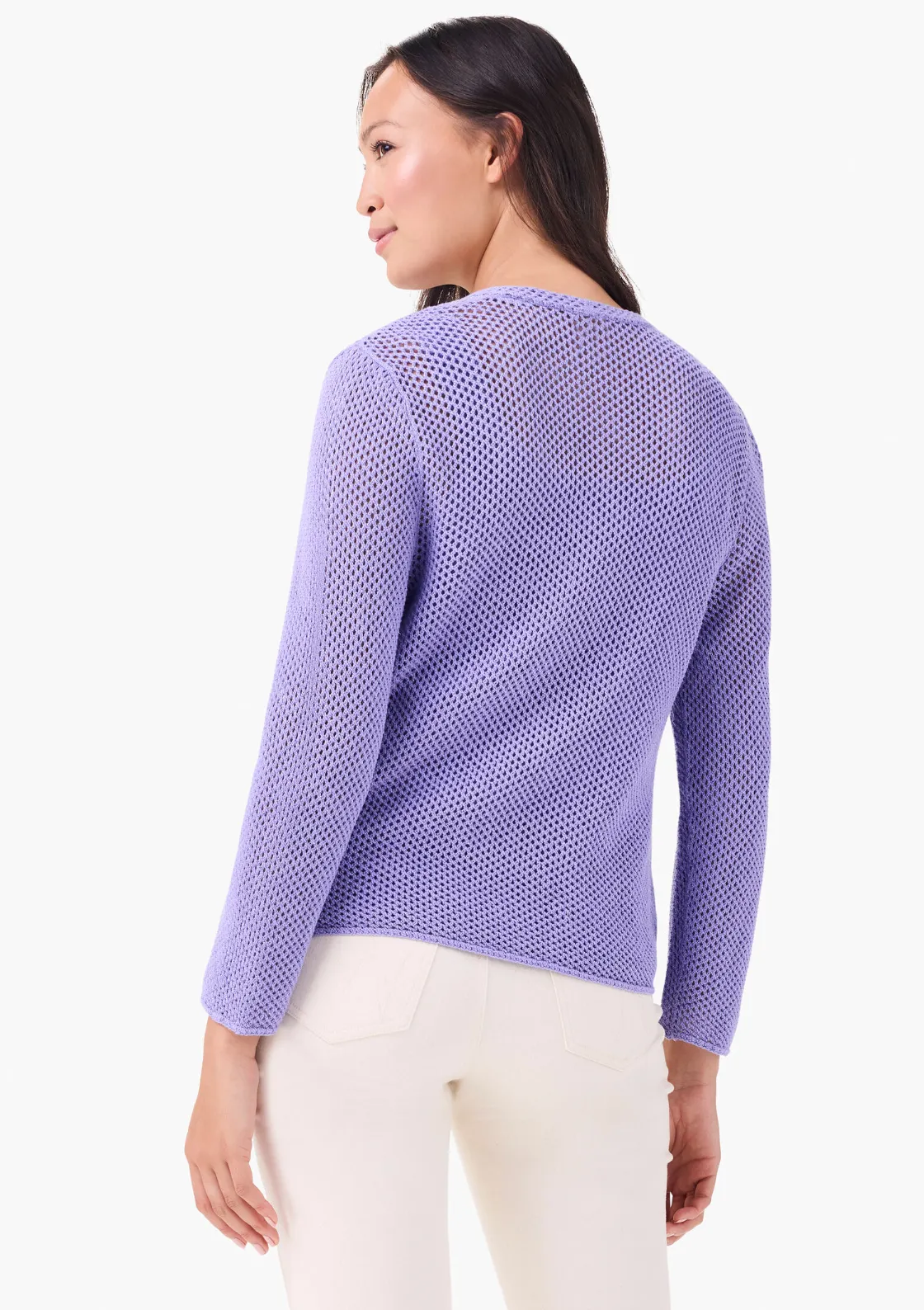 Nic   Zoe cardigan, mesh 4-way solid