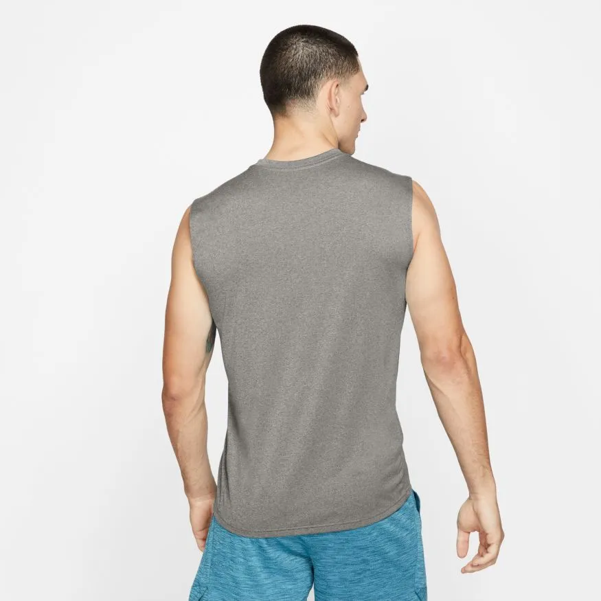 NIKE MEN'S DRI-FIT LEGEND TRAINING GREY SINGLET