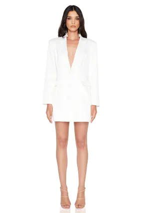 Nookie Pallisade Blazer Dress - Ivory