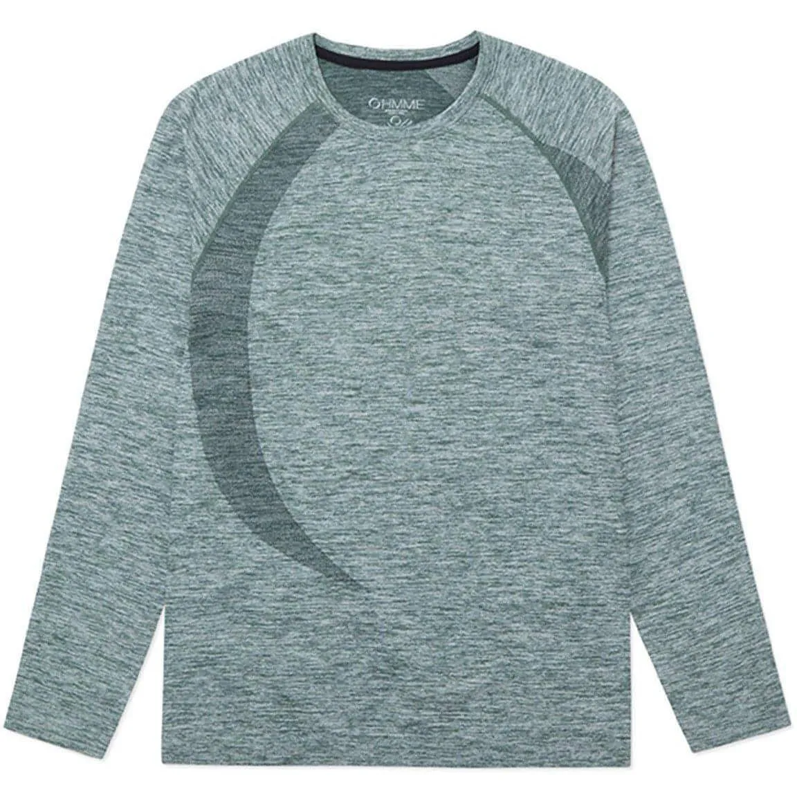 Ohmme Orion Long Sleeve Mens Yoga Top - Green