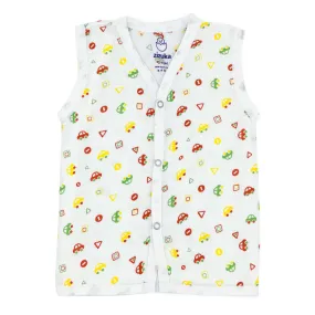 Organic Cotton Muslin Jabla - Traffic Signal