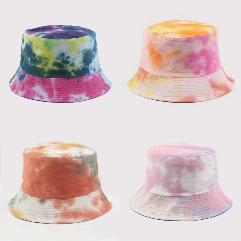 Outdoor Tie-dye Buckle Hat