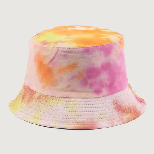 Outdoor Tie-dye Buckle Hat