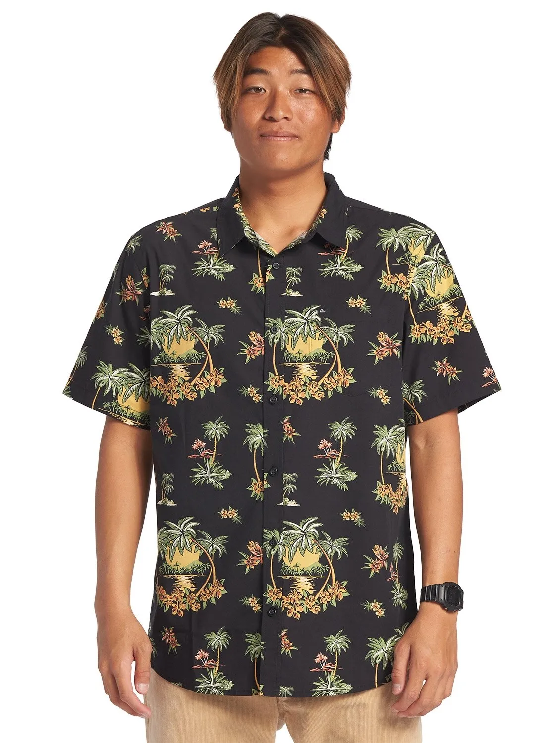 Quiksilver Men's Palm Spritz Shirt