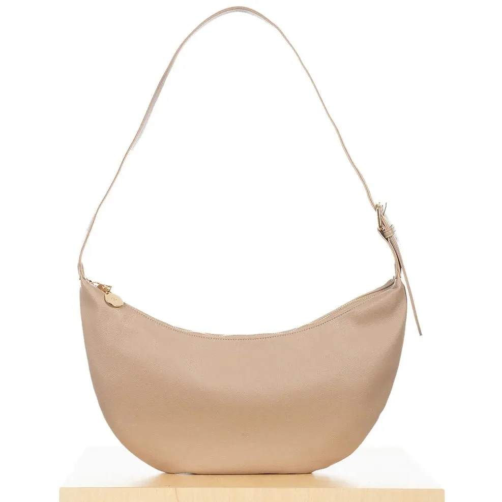 Slouchy Crossbody (Taupe)