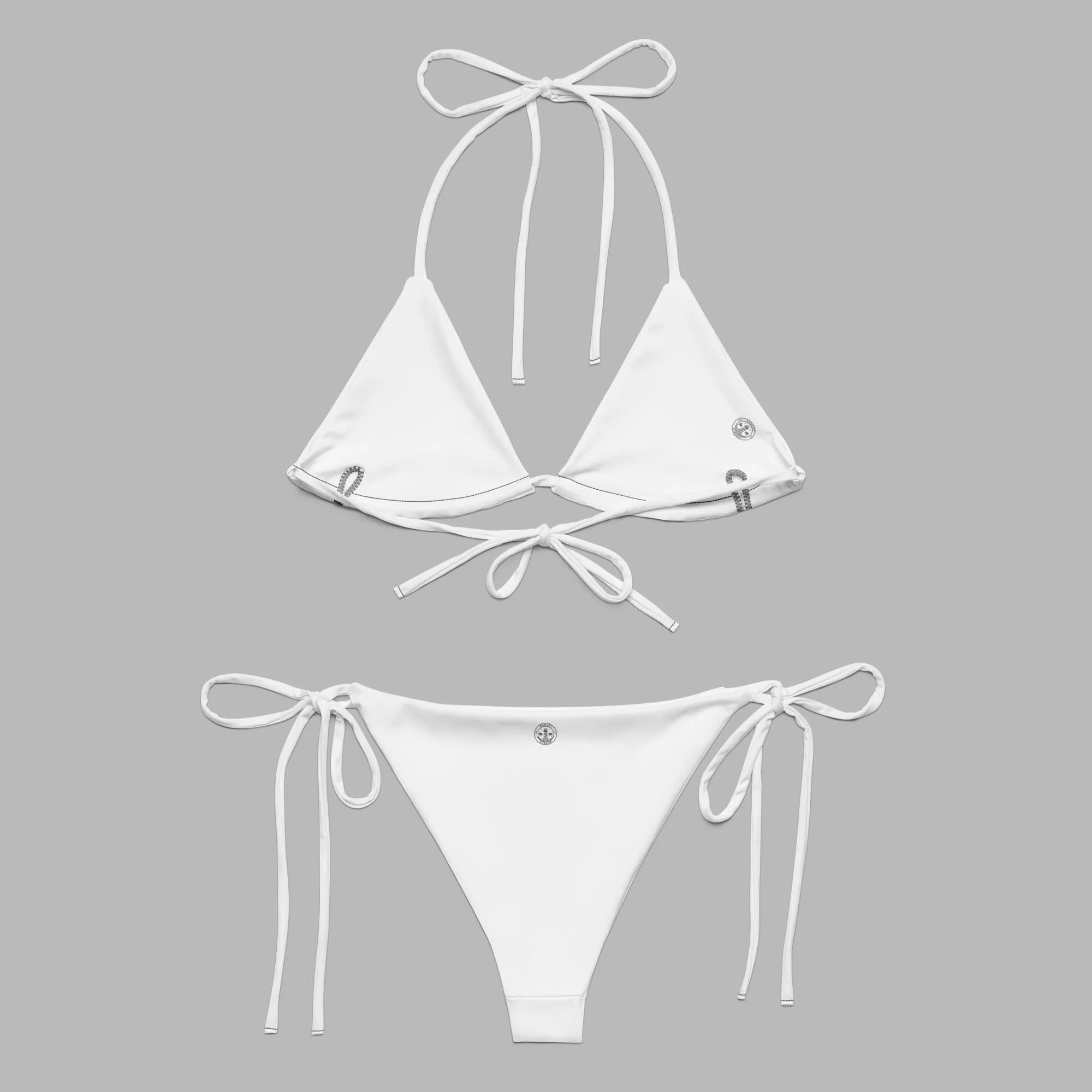 String Bikini - White