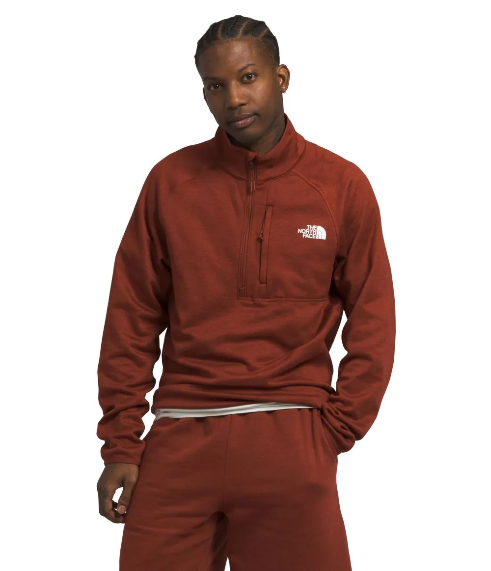 'The North Face' Men's Canyonlands Half Zip - Brandy Brown Heather