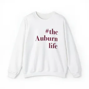 #theauburnlife Unisex Heavy Blend™ Crewneck Sweatshirt