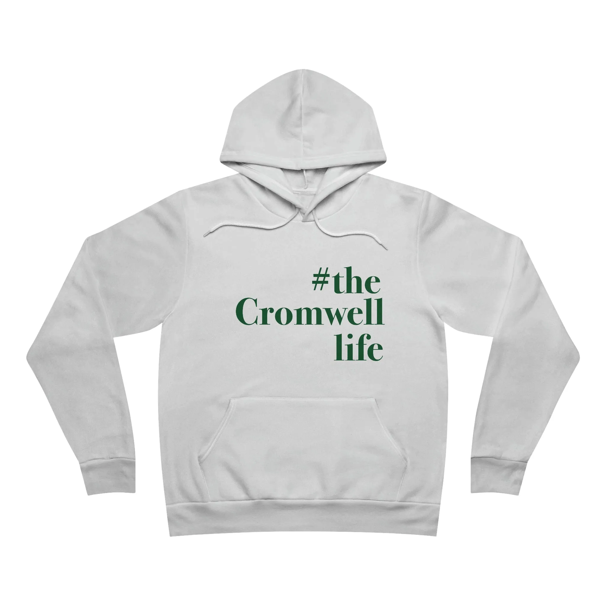 #thecromwelllife Unisex Sponge Fleece Pullover Hoodie (green)