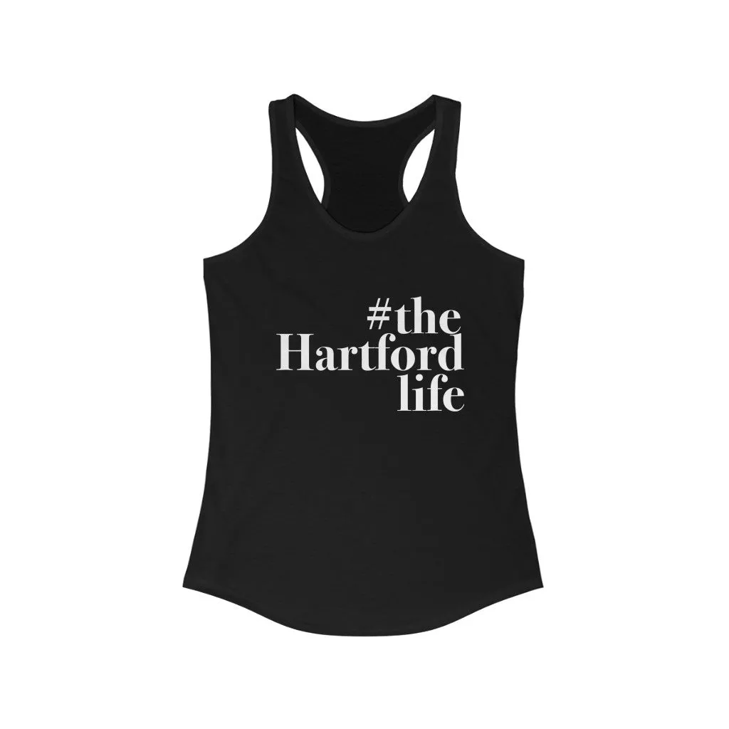 #thehartfordlife Women's Ideal Racerback Tank