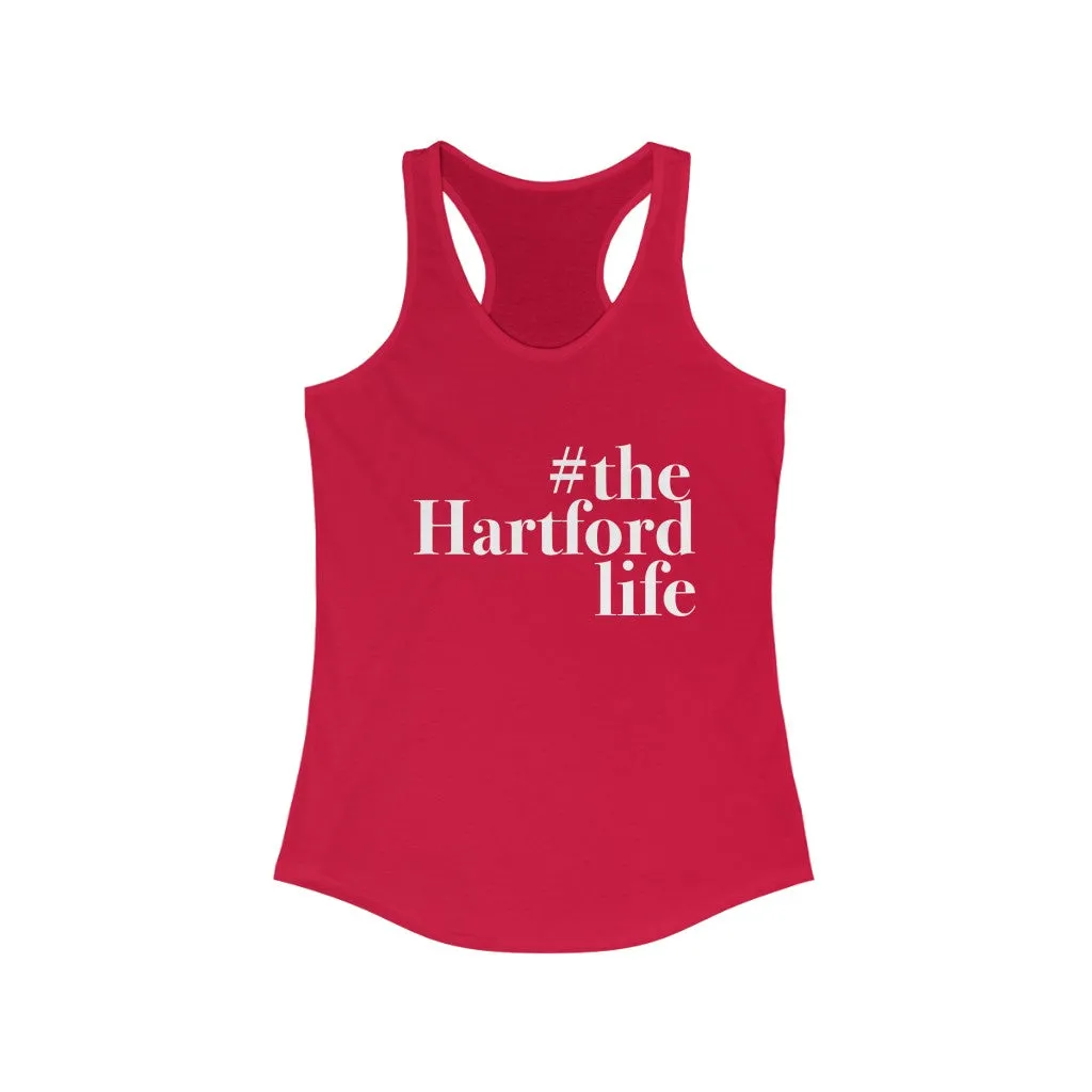 #thehartfordlife Women's Ideal Racerback Tank