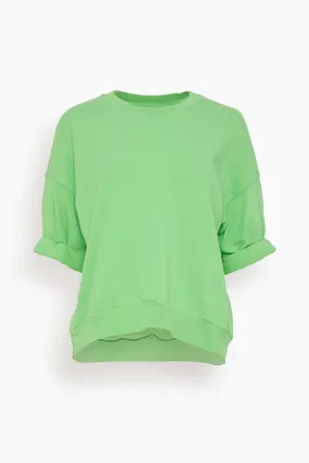 Trixie Sweatshirt in Lush Green