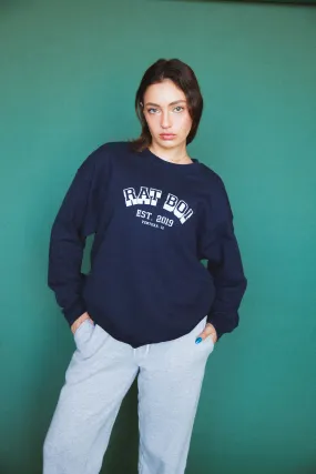 VARSITY PULLOVER IN NAVY