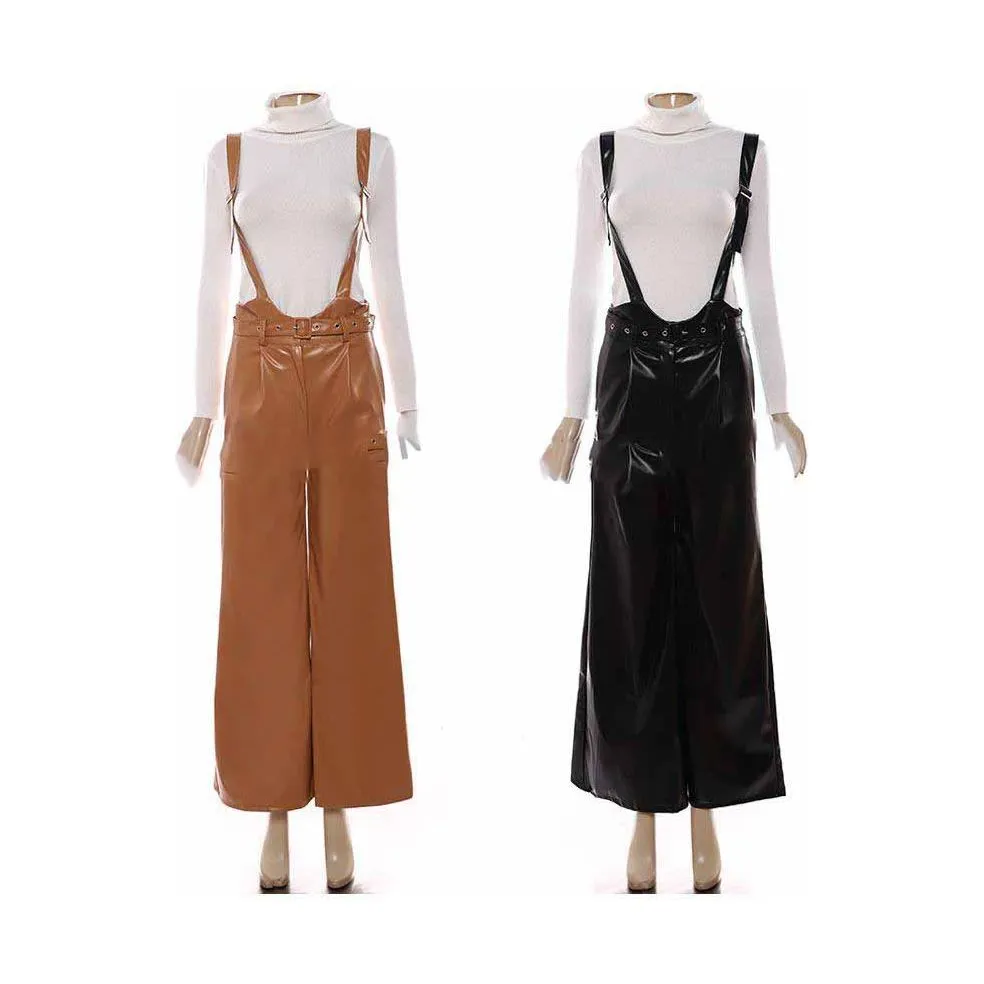 Vintage Leather Jumpsuit