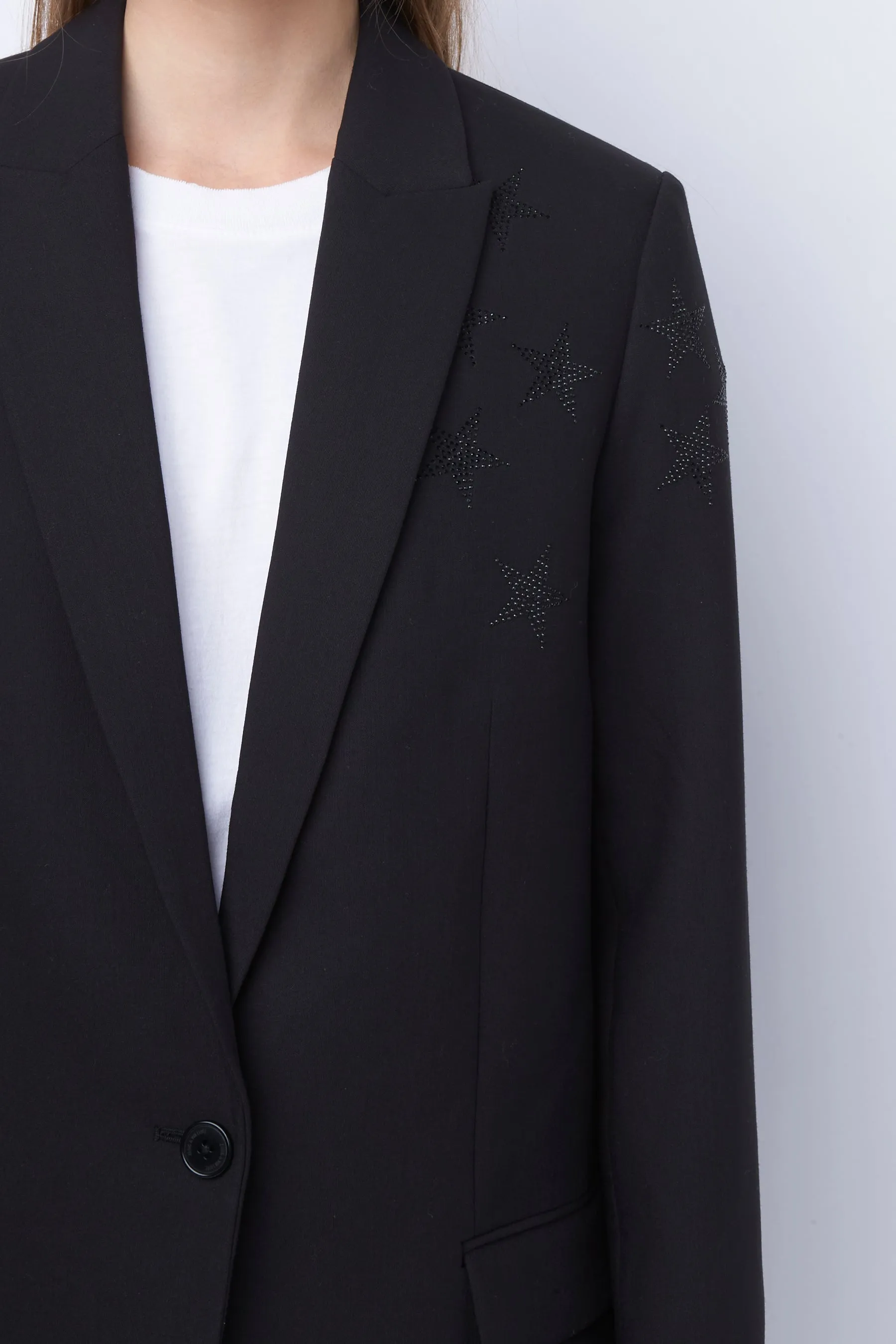 VIVA STRASS STAR BLAZER (NOIR) - ZADIG&VOLTAIRE