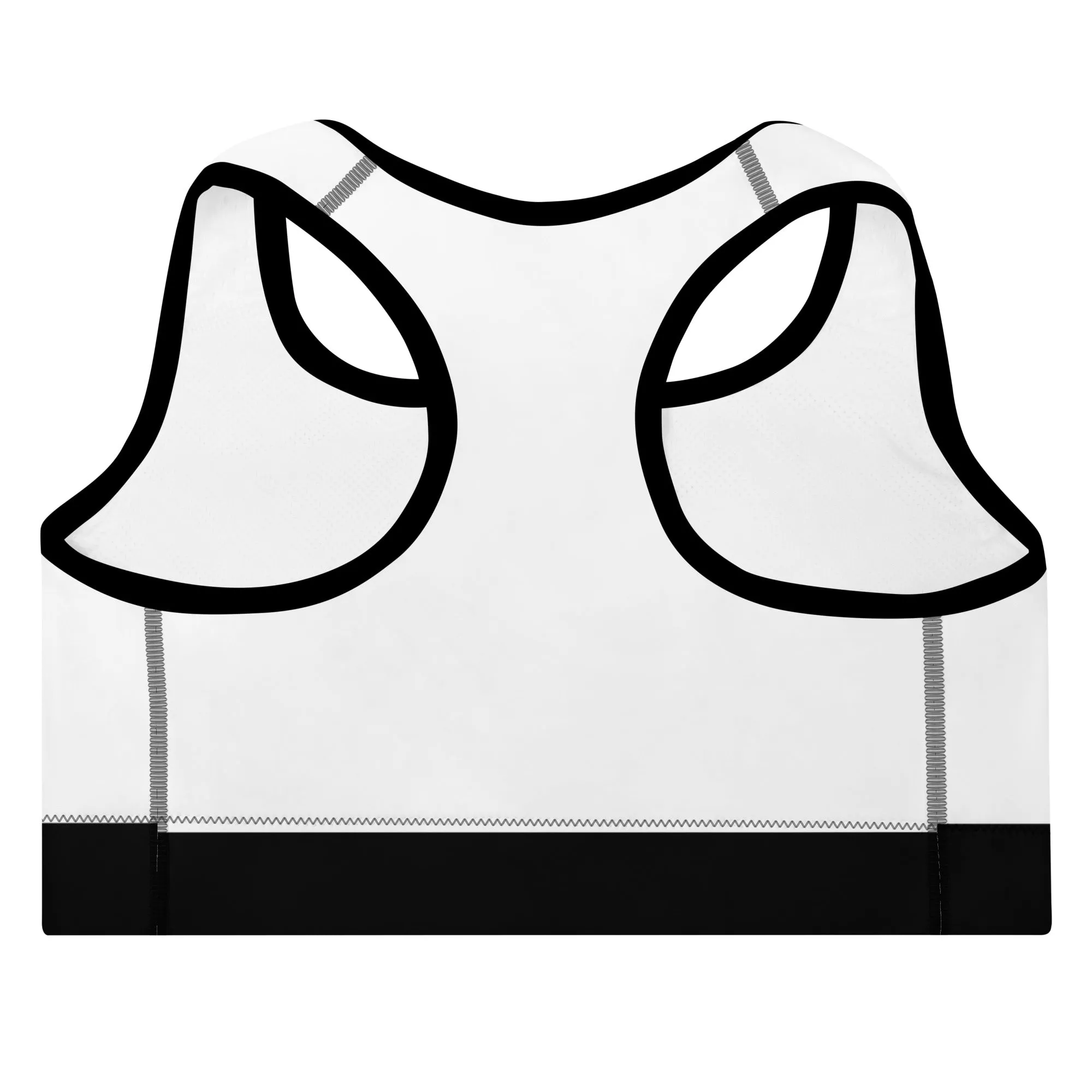 White  Sports Bra