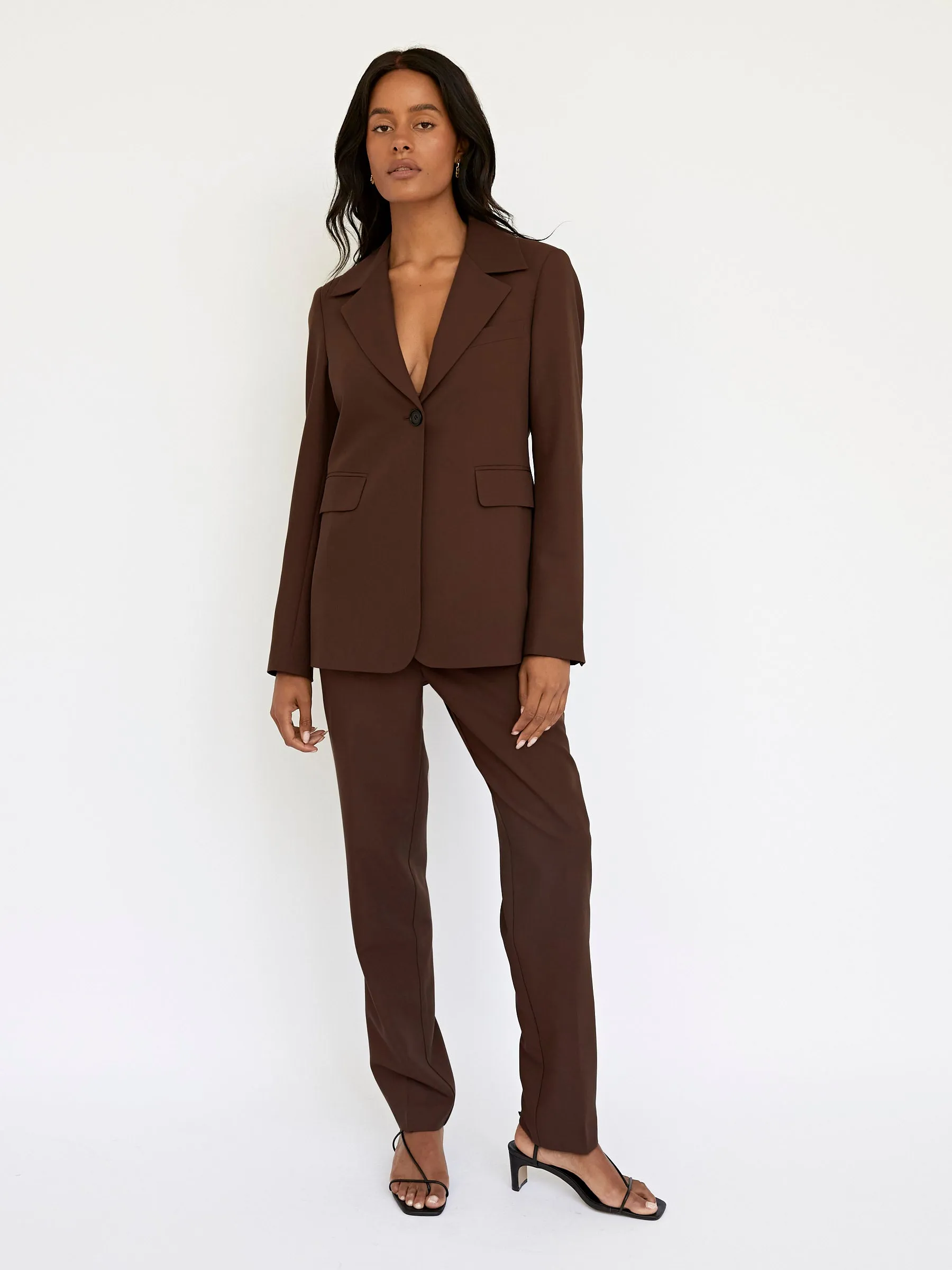 Womens Boxy Blazer